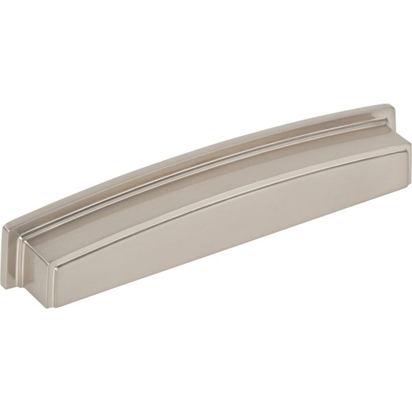 160 mm Center-to-Center Satin Nickel  Square Renzo Cabinet Cup Pull