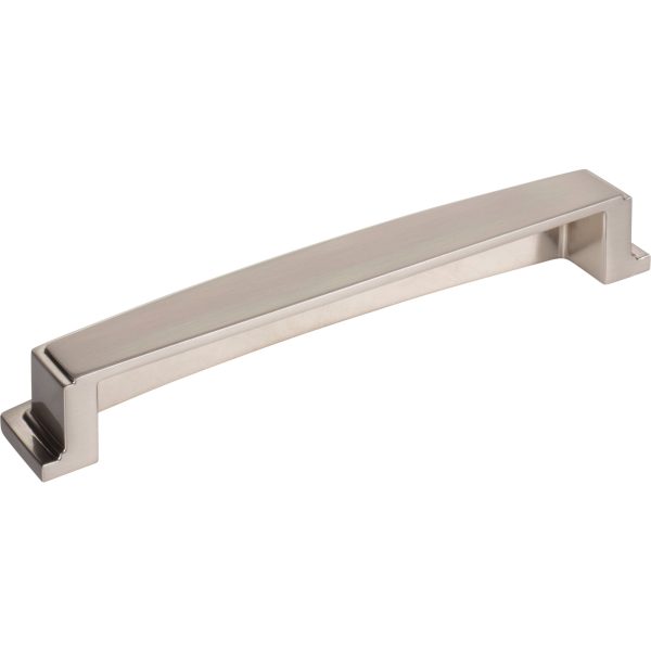 160 mm Center-to-Center Satin Nickel  Square Renzo Cabinet Cup Pull - Image 3