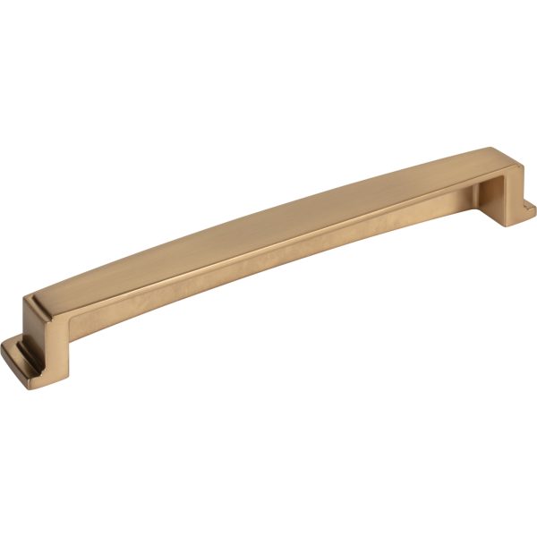 192 mm Center-to-Center Satin Bronze Square Renzo Cabinet Cup Pull - Image 3