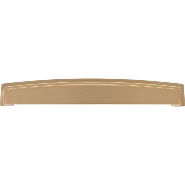 192 mm Center-to-Center Satin Bronze Square Renzo Cabinet Cup Pull - Image 6