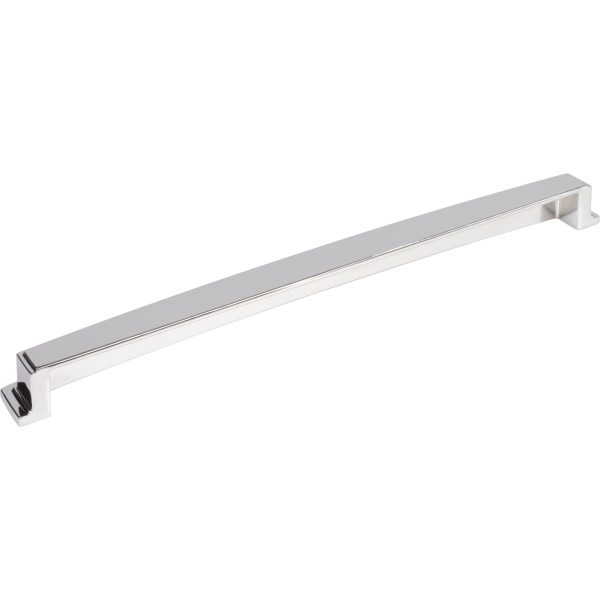 305 mm Center-to-Center Polished Chrome Square Renzo Cabinet Cup Pull - Image 3