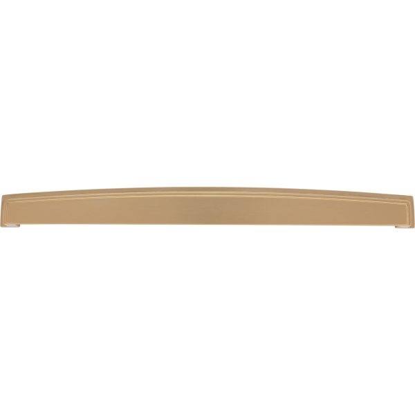305 mm Center-to-Center Satin Bronze Square Renzo Cabinet Cup Pull - Image 6