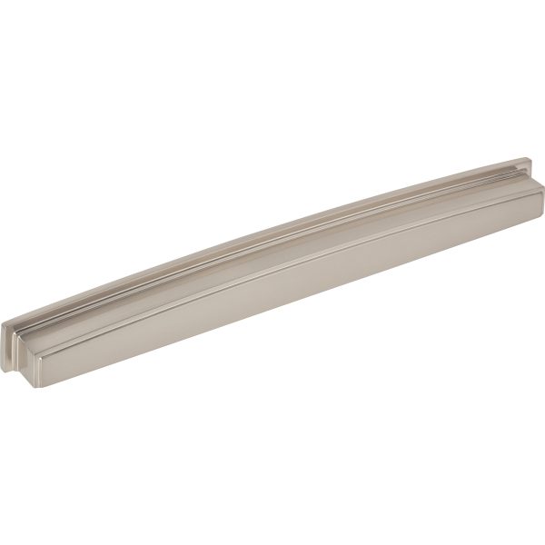 305 mm Center-to-Center Satin Nickel  Square Renzo Cabinet Cup Pull