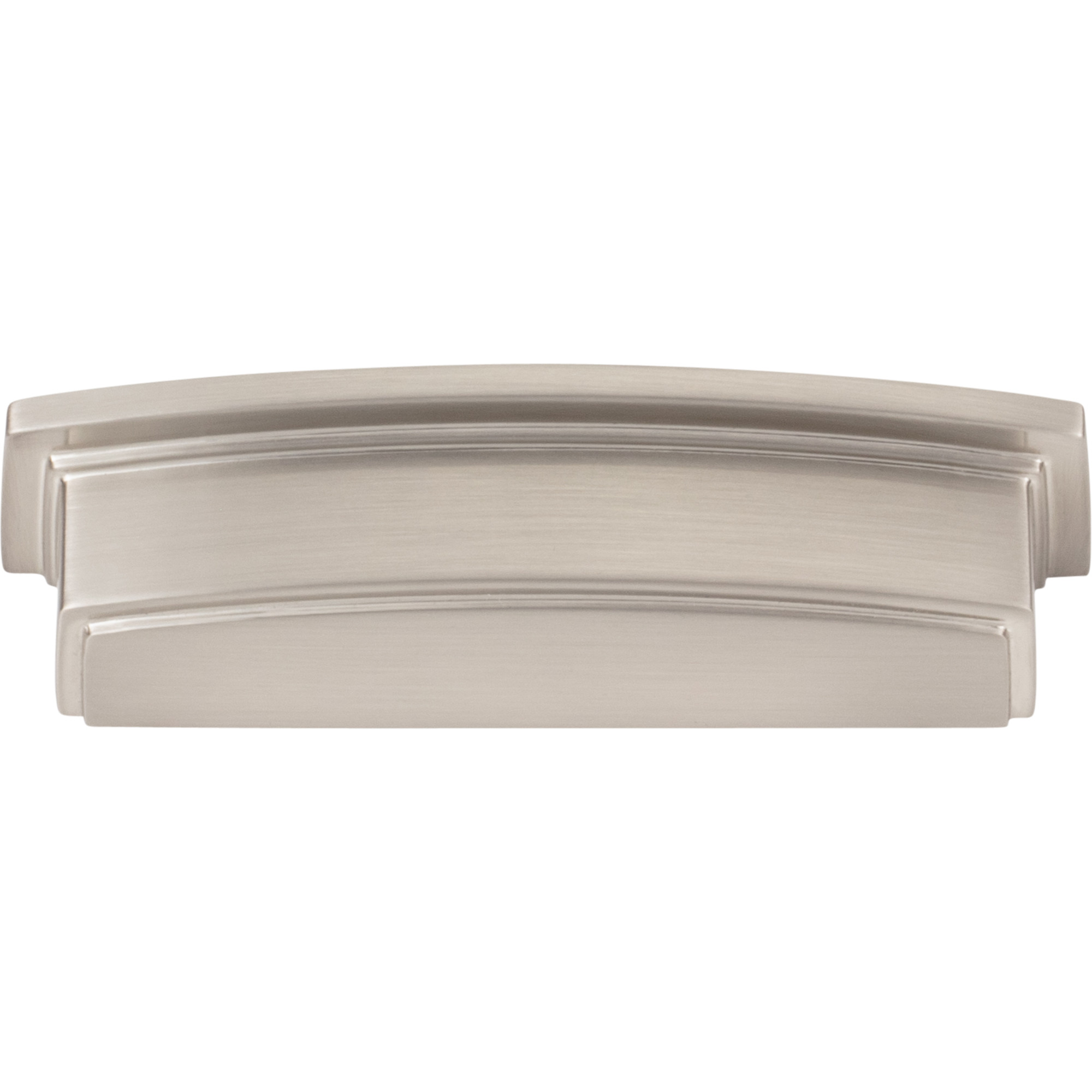 96 mm Center-to-Center Satin Nickel Square Renzo Cabinet Cup Pull - Image 4