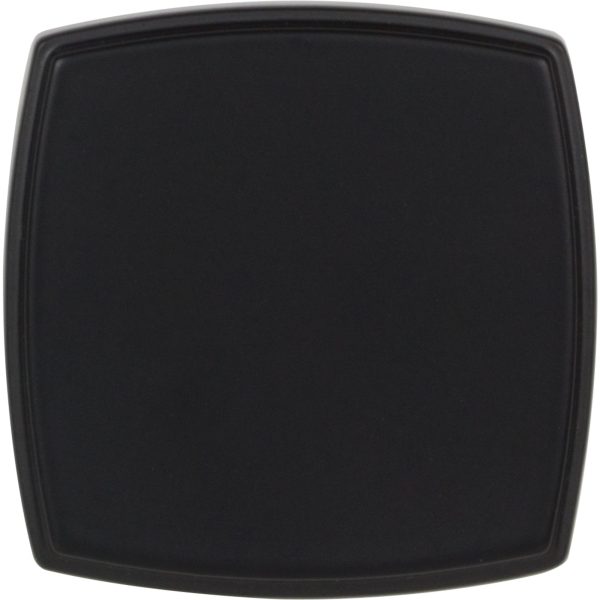 1-3/4" Overall Length Matte Black Square Renzo Cabinet Knob - Image 3
