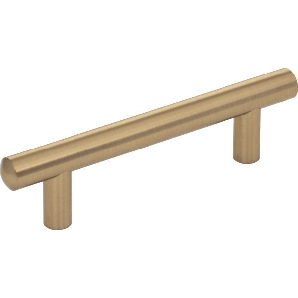 96 mm Center-to-Center Satin Bronze Key West Cabinet Bar Pull