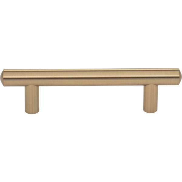 96 mm Center-to-Center Satin Bronze Key West Cabinet Bar Pull - Image 3