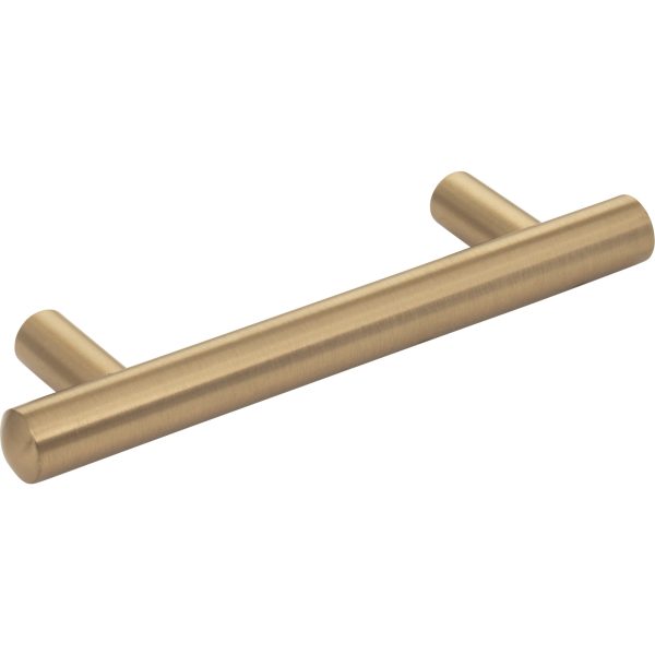 96 mm Center-to-Center Satin Bronze Key West Cabinet Bar Pull - Image 4