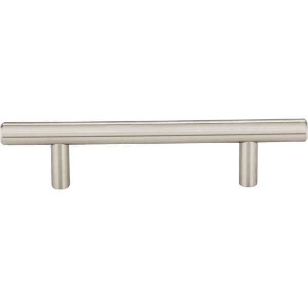96 mm Center-to-Center Satin Nickel Naples Cabinet Bar Pull - Image 3