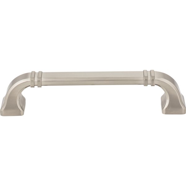 128 mm Center-to-Center Satin Nickel Ella Cabinet Pull - Image 3