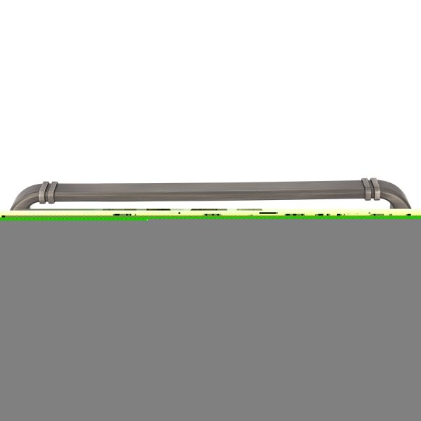 12" Center-to-Center Brushed Pewter Ella Appliance Handle - Image 3