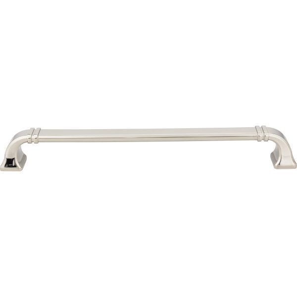 12" Center-to-Center Polished Nickel Ella Appliance Handle - Image 3
