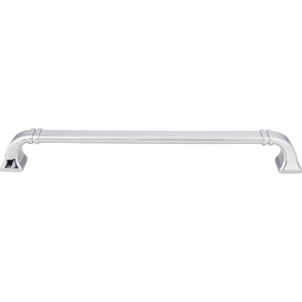 12" Center-to-Center Polished Chrome Ella Appliance Handle - Image 3