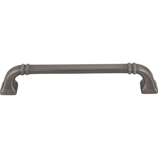 160 mm Center-to-Center Brushed Pewter Ella Cabinet Pull - Image 3