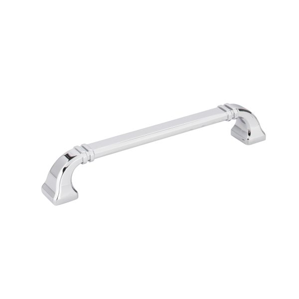 160 mm Center-to-Center Polished Chrome Ella Cabinet Pull