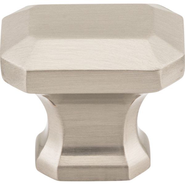 1-1/4" Overall Length Satin Nickel Emerald Ella Cabinet Knob - Image 3
