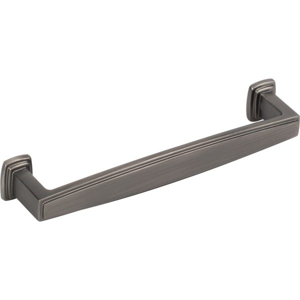 128 mm Center-to-Center Brushed Pewter Richard Cabinet Pull - Image 4