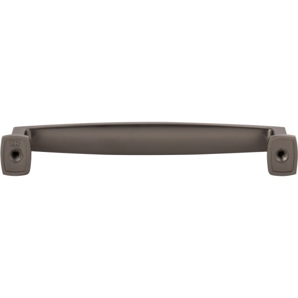 128 mm Center-to-Center Brushed Pewter Richard Cabinet Pull - Image 5