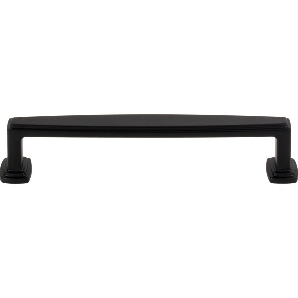 128 mm Center-to-Center Matte Black Richard Cabinet Pull - Image 3