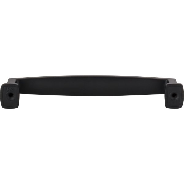 128 mm Center-to-Center Matte Black Richard Cabinet Pull - Image 5