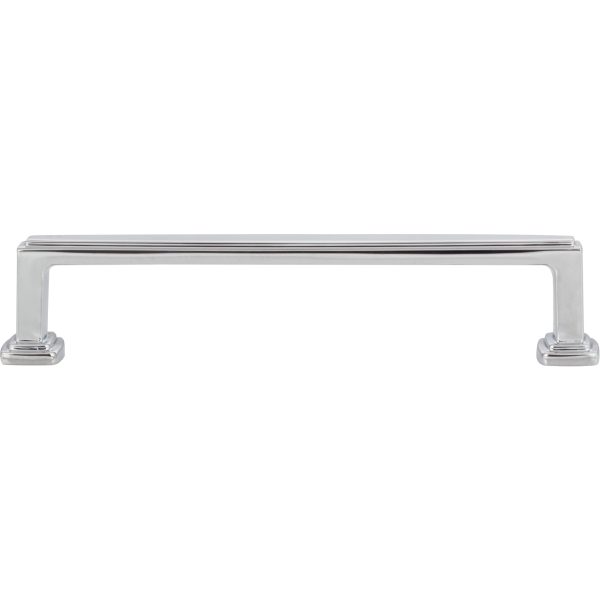128 mm Center-to-Center Polished Chrome Richard Cabinet Pull - Image 6