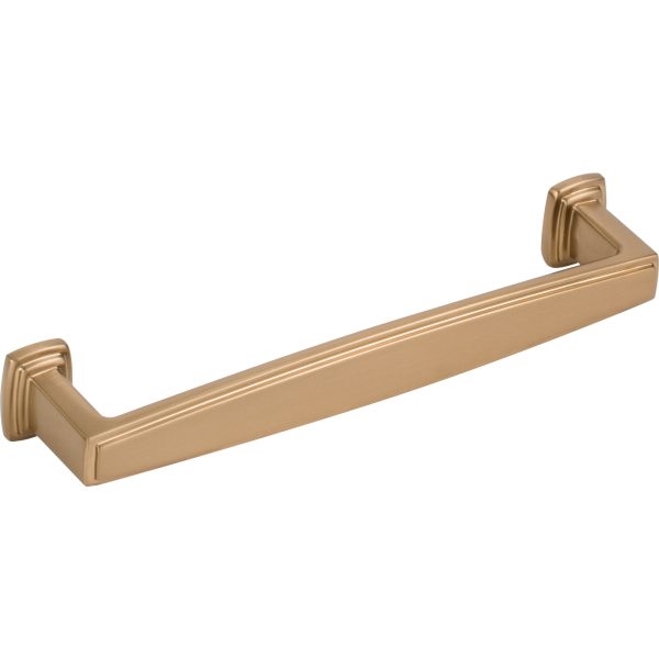 128 mm Center-to-Center Satin Bronze Richard Cabinet Pull - Image 4