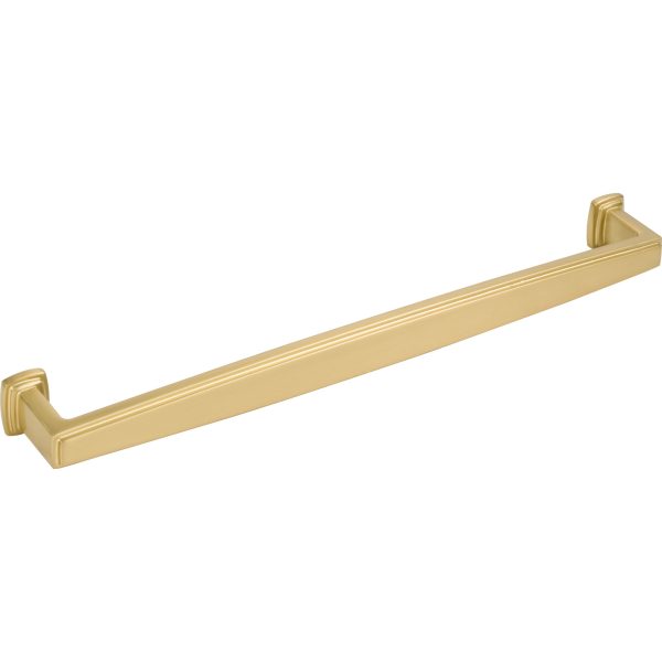 12" Center-to-Center Brushed Gold Richard Appliance Handle - Image 4