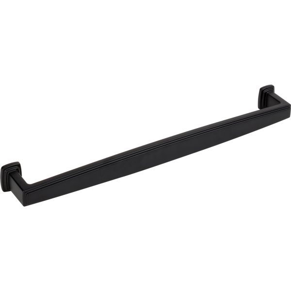 12" Center-to-Center Matte Black Richard Appliance Handle - Image 4