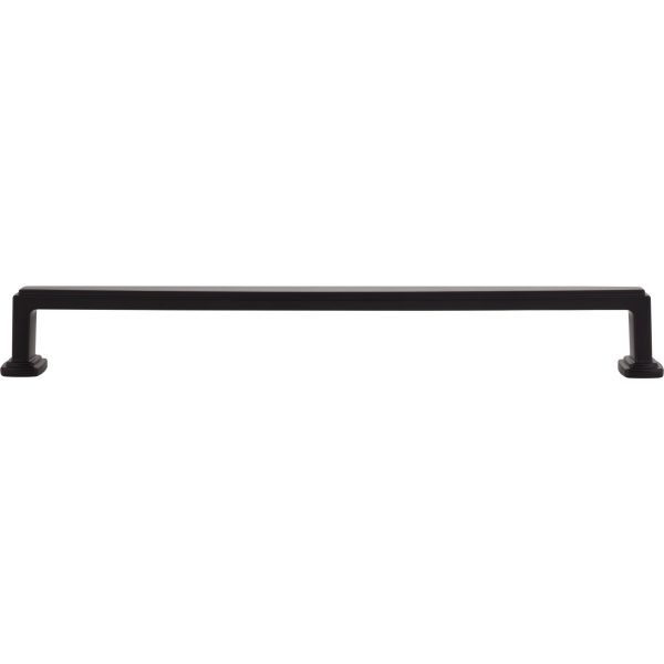 12" Center-to-Center Matte Black Richard Appliance Handle - Image 6