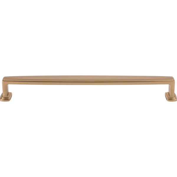 12" Center-to-Center Satin Bronze Richard Appliance Handle - Image 3