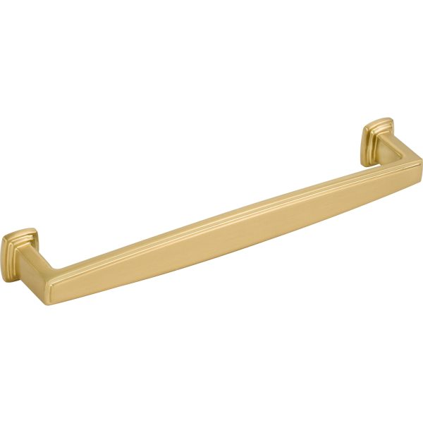 160 mm Center-to-Center Brushed Gold Richard Cabinet Pull - Image 4