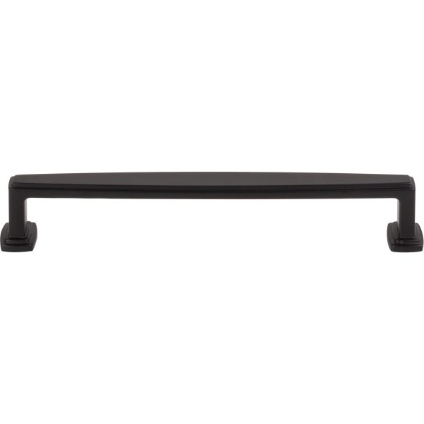 160 mm Center-to-Center Matte Black Richard Cabinet Pull - Image 3