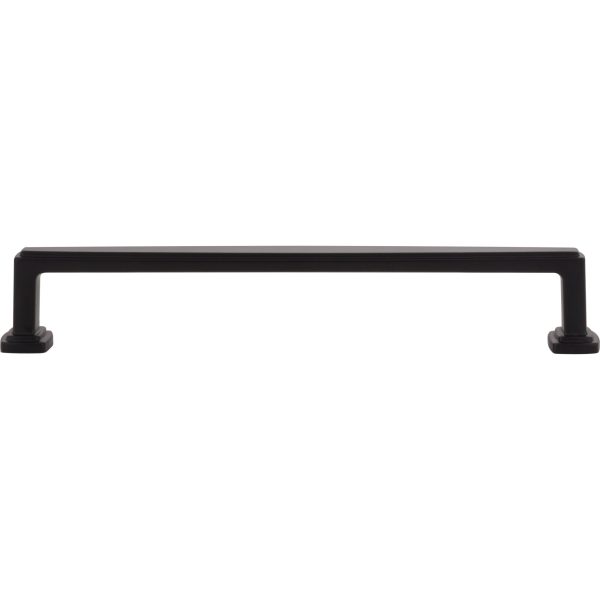 160 mm Center-to-Center Matte Black Richard Cabinet Pull - Image 6