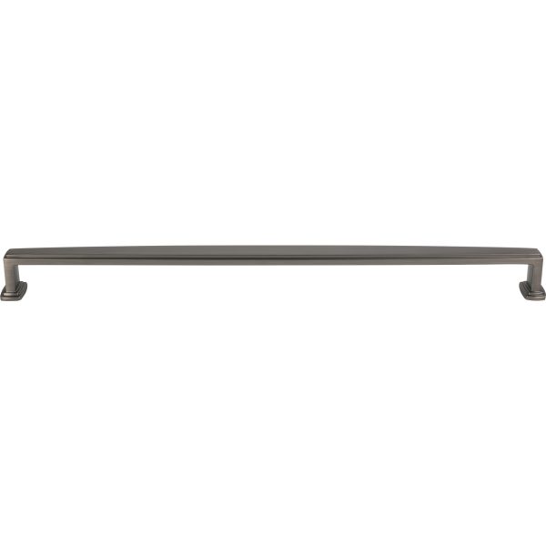 18" Center-to-Center Brushed Pewter Richard Appliance Handle - Image 3
