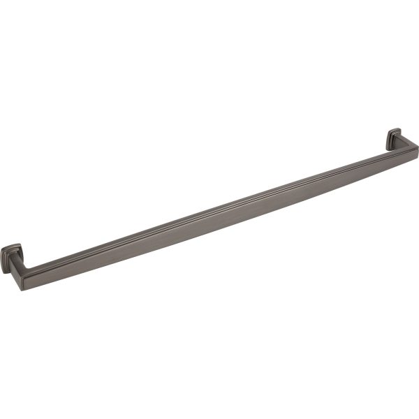 18" Center-to-Center Brushed Pewter Richard Appliance Handle - Image 4