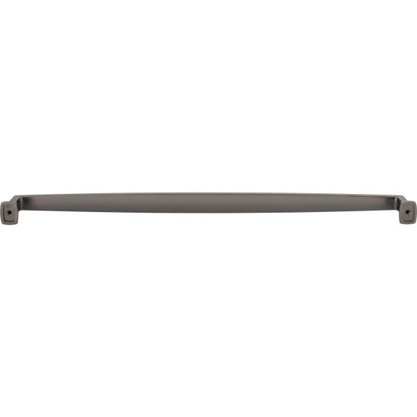 18" Center-to-Center Brushed Pewter Richard Appliance Handle - Image 5