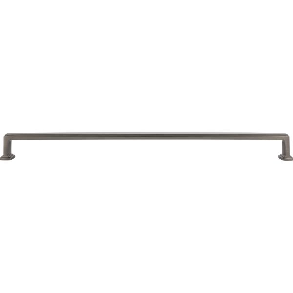 18" Center-to-Center Brushed Pewter Richard Appliance Handle - Image 6