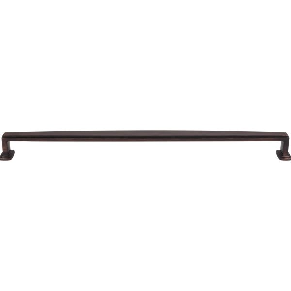 18" Center-to-Center Brushed Oil Rubbed Bronze Richard Appliance Handle - Image 3