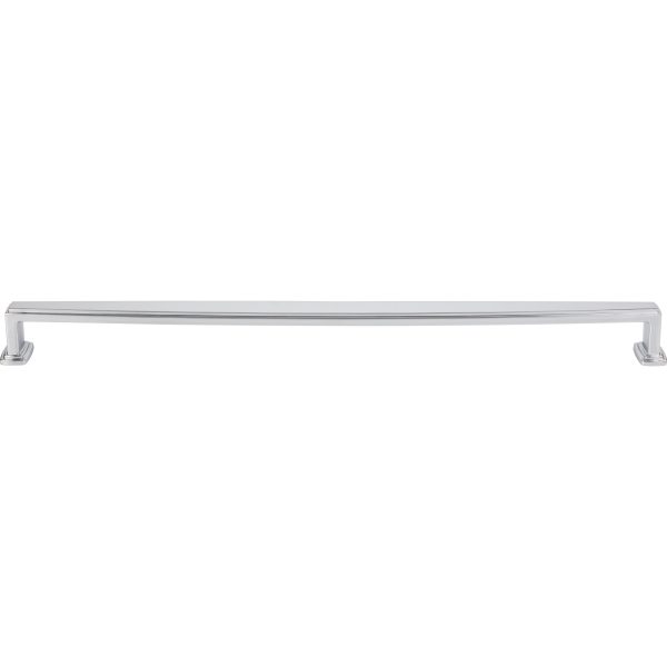 18" Center-to-Center Polished Chrome Richard Appliance Handle - Image 3