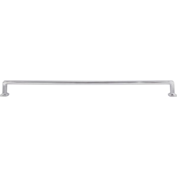 18" Center-to-Center Polished Chrome Richard Appliance Handle - Image 6
