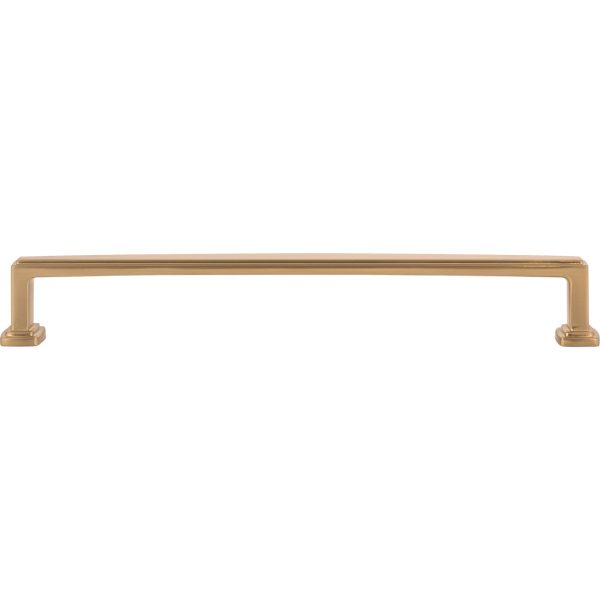 192 mm Center-to-Center Satin Bronze Richard Cabinet Pull - Image 6
