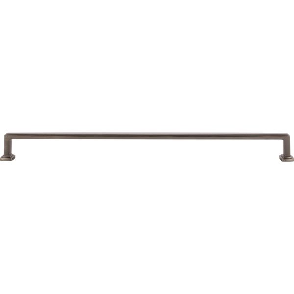 305 mm Center-to-Center Brushed Pewter Richard Cabinet Pull - Image 6