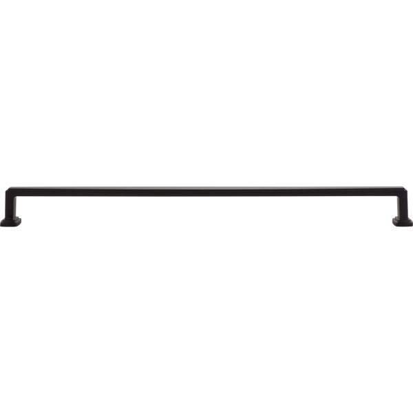 305 mm Center-to-Center Matte Black Richard Cabinet Pull - Image 6