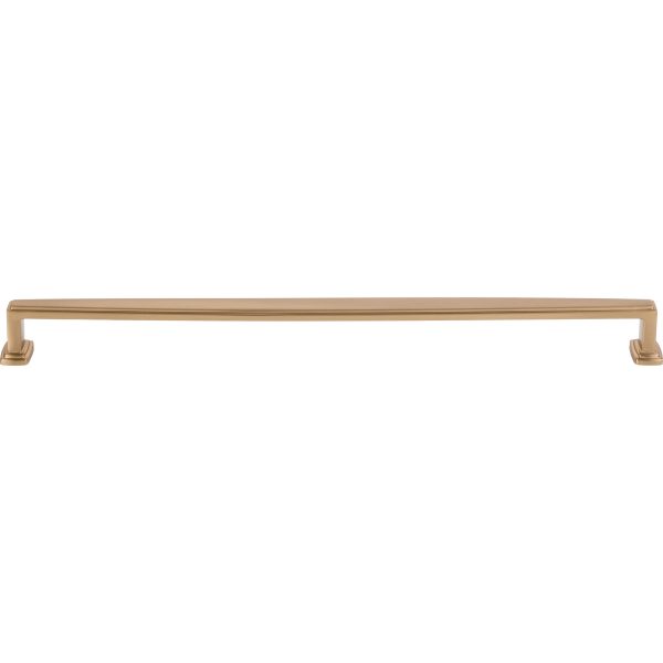 305 mm Center-to-Center Satin Bronze Richard Cabinet Pull - Image 3