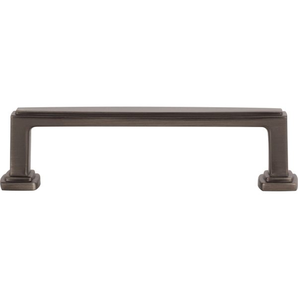 96 mm Center-to-Center Brushed Pewter Richard Cabinet Pull - Image 6