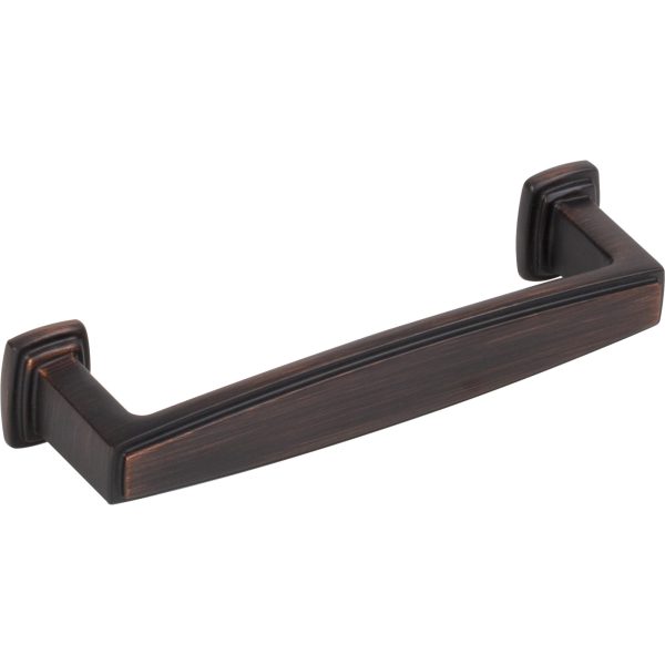 96 mm Center-to-Center Brushed Oil Rubbed Bronze Richard Cabinet Pull - Image 4