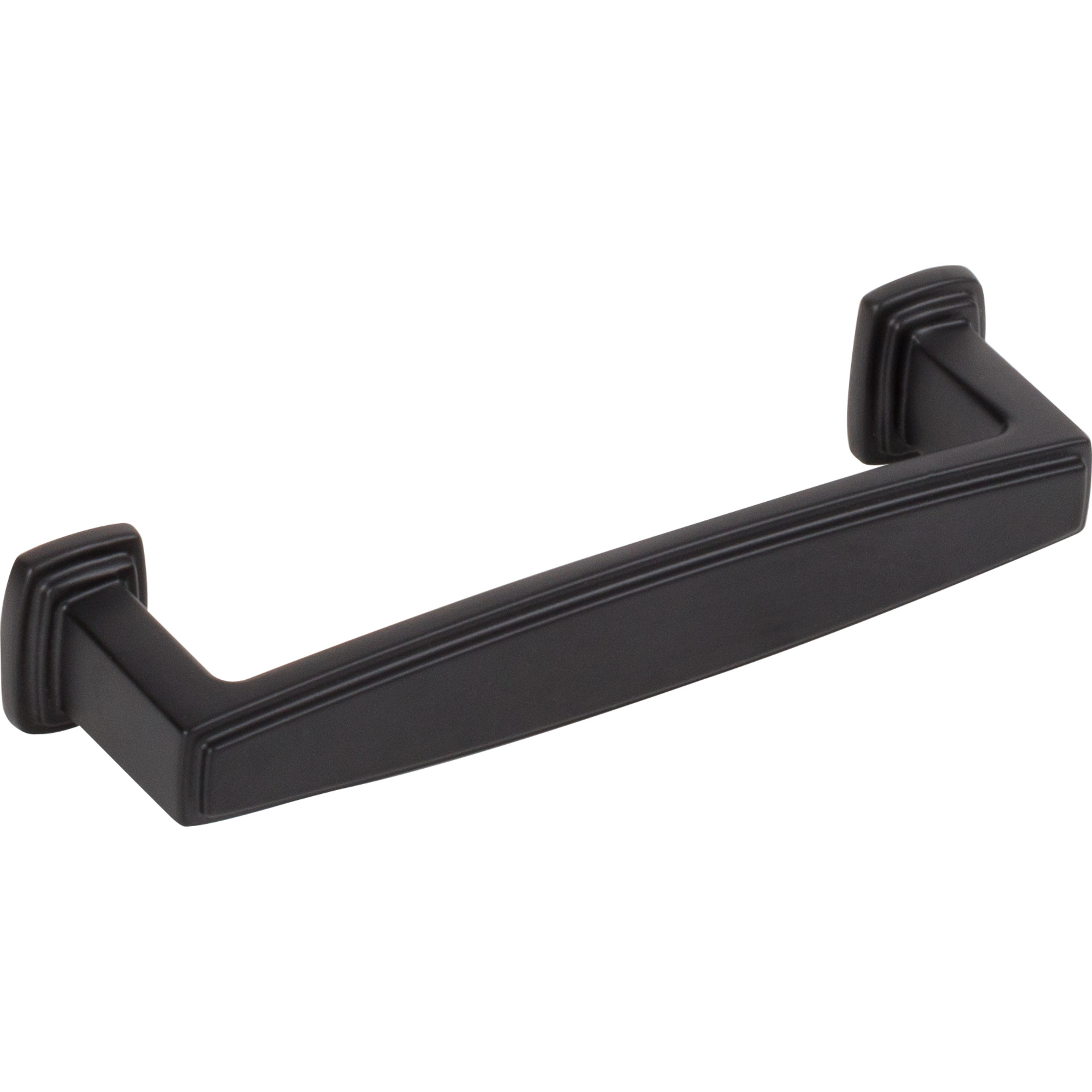 96 mm Center-to-Center Matte Black Richard Cabinet Pull - Image 4