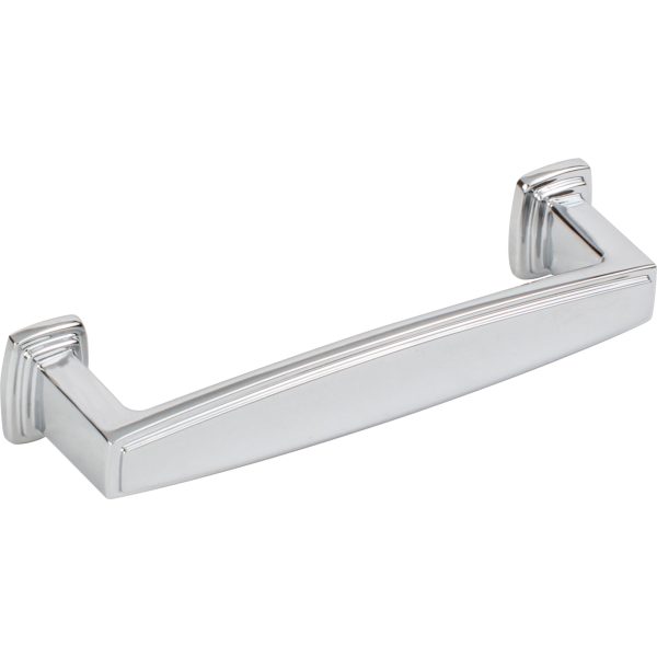 96 mm Center-to-Center Polished Chrome Richard Cabinet Pull - Image 4