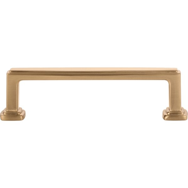 96 mm Center-to-Center Satin Bronze Richard Cabinet Pull - Image 6
