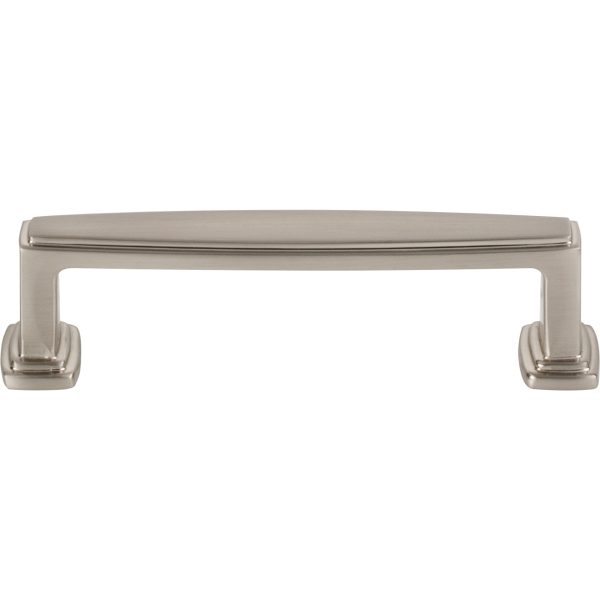 96 mm Center-to-Center Satin Nickel Richard Cabinet Pull - Image 3
